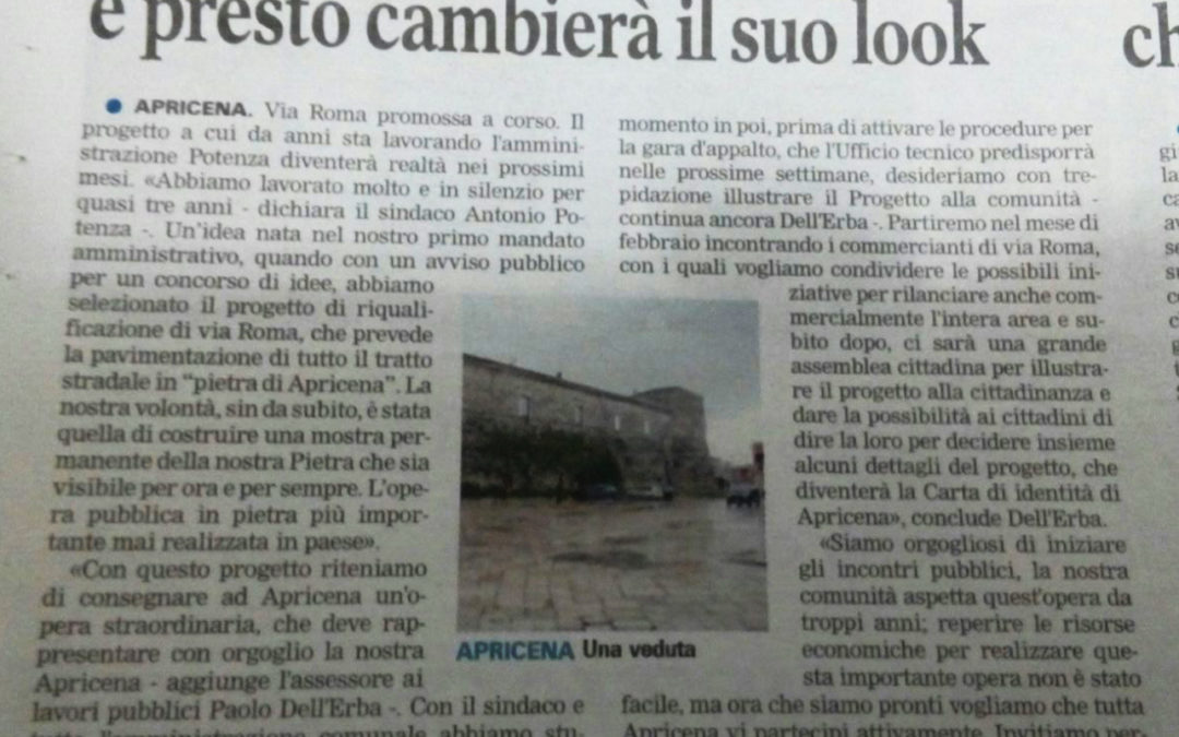 Via Roma promossa corso e presto cambierà il suo look